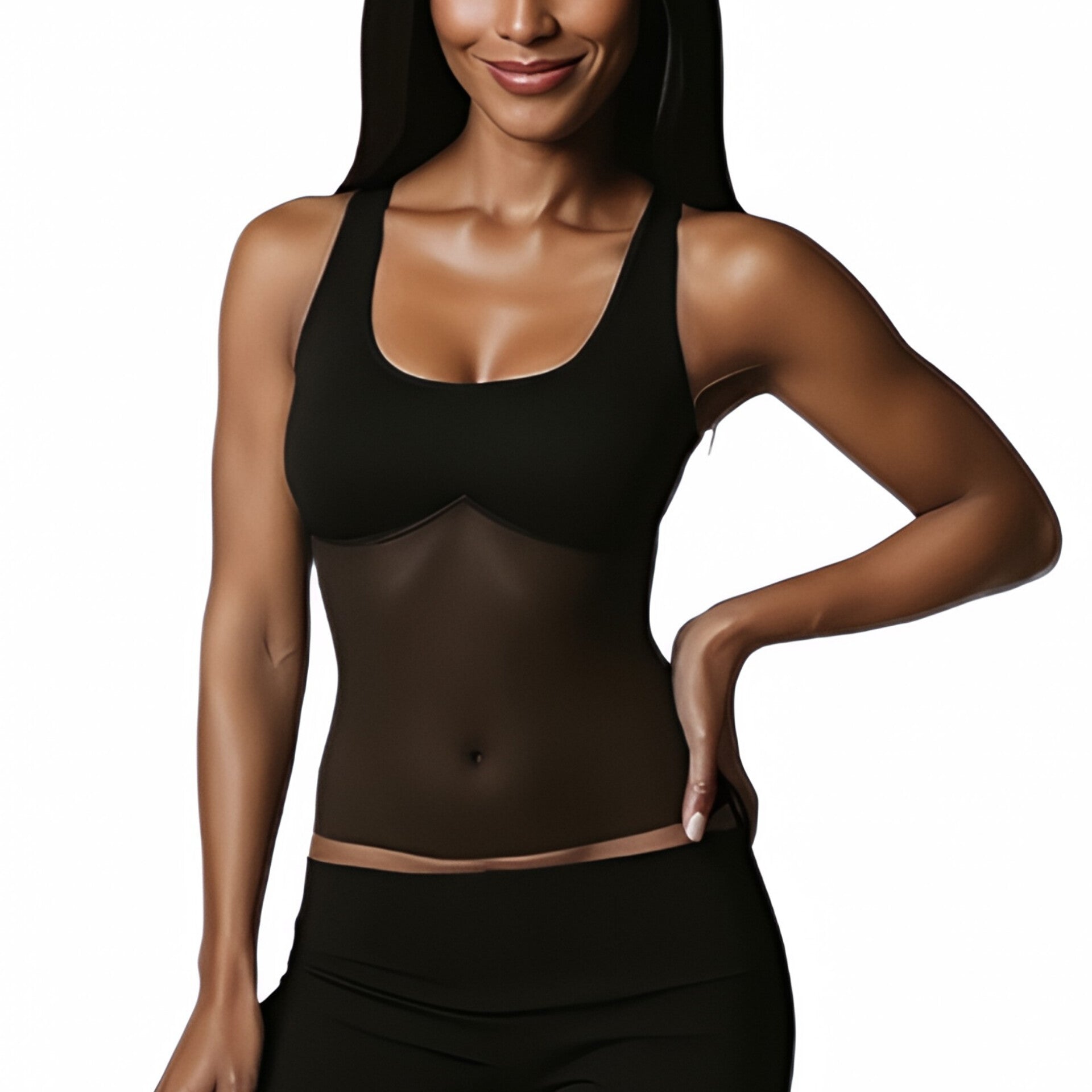Moniqué Sheer Belly Top