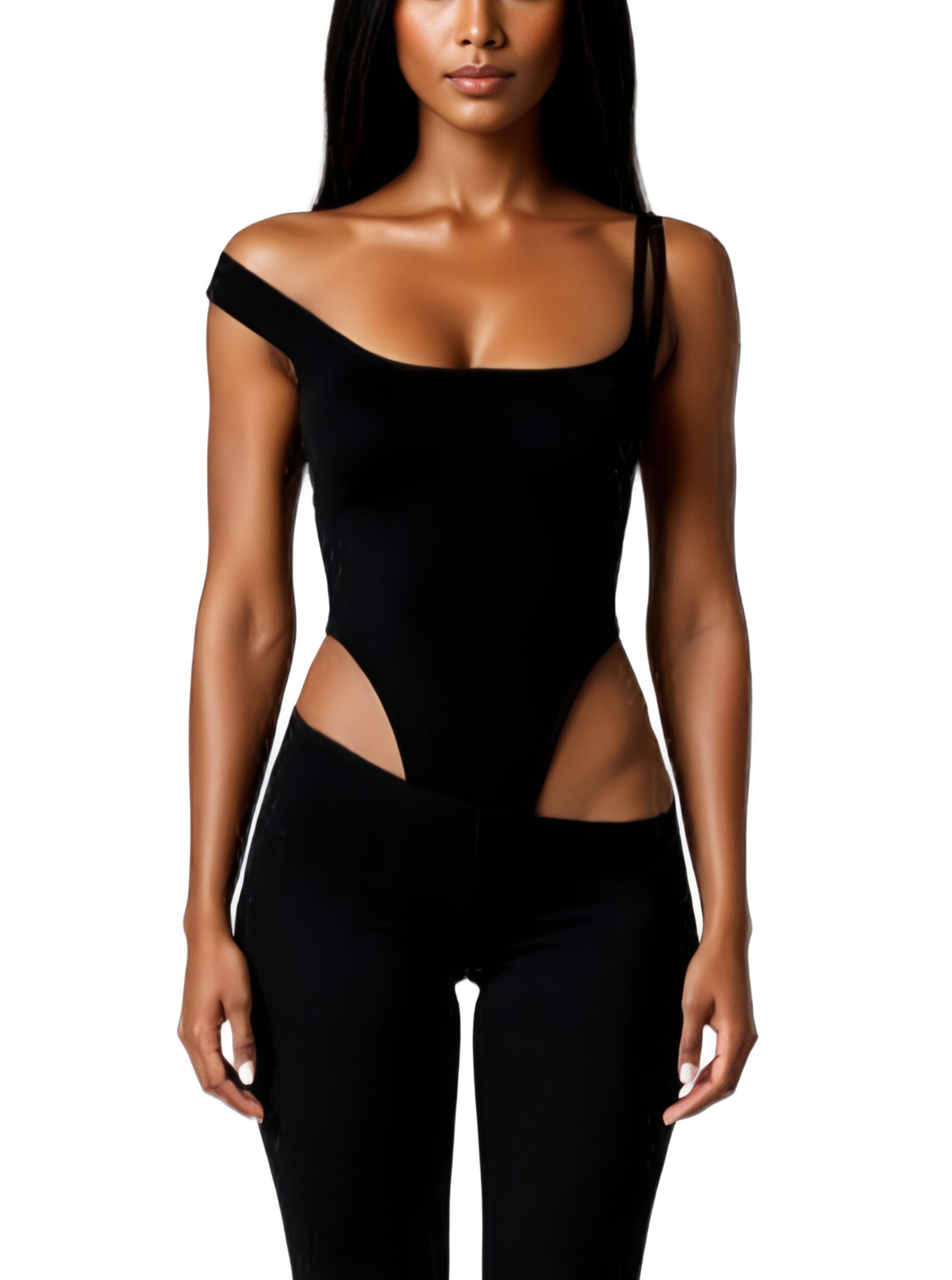 Hallo Slant Bodysuit