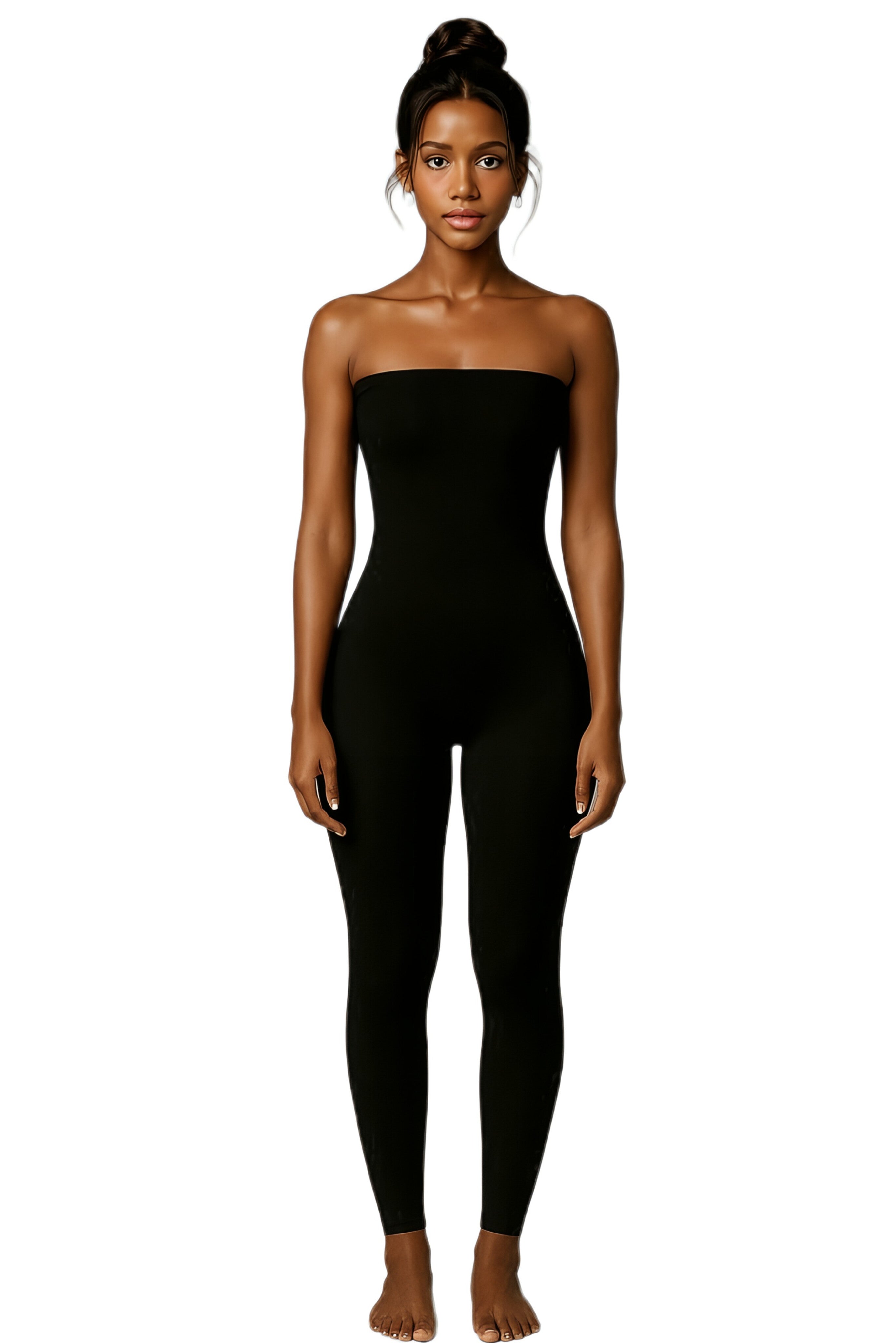 Liani Tube Jumpsuit| Plain