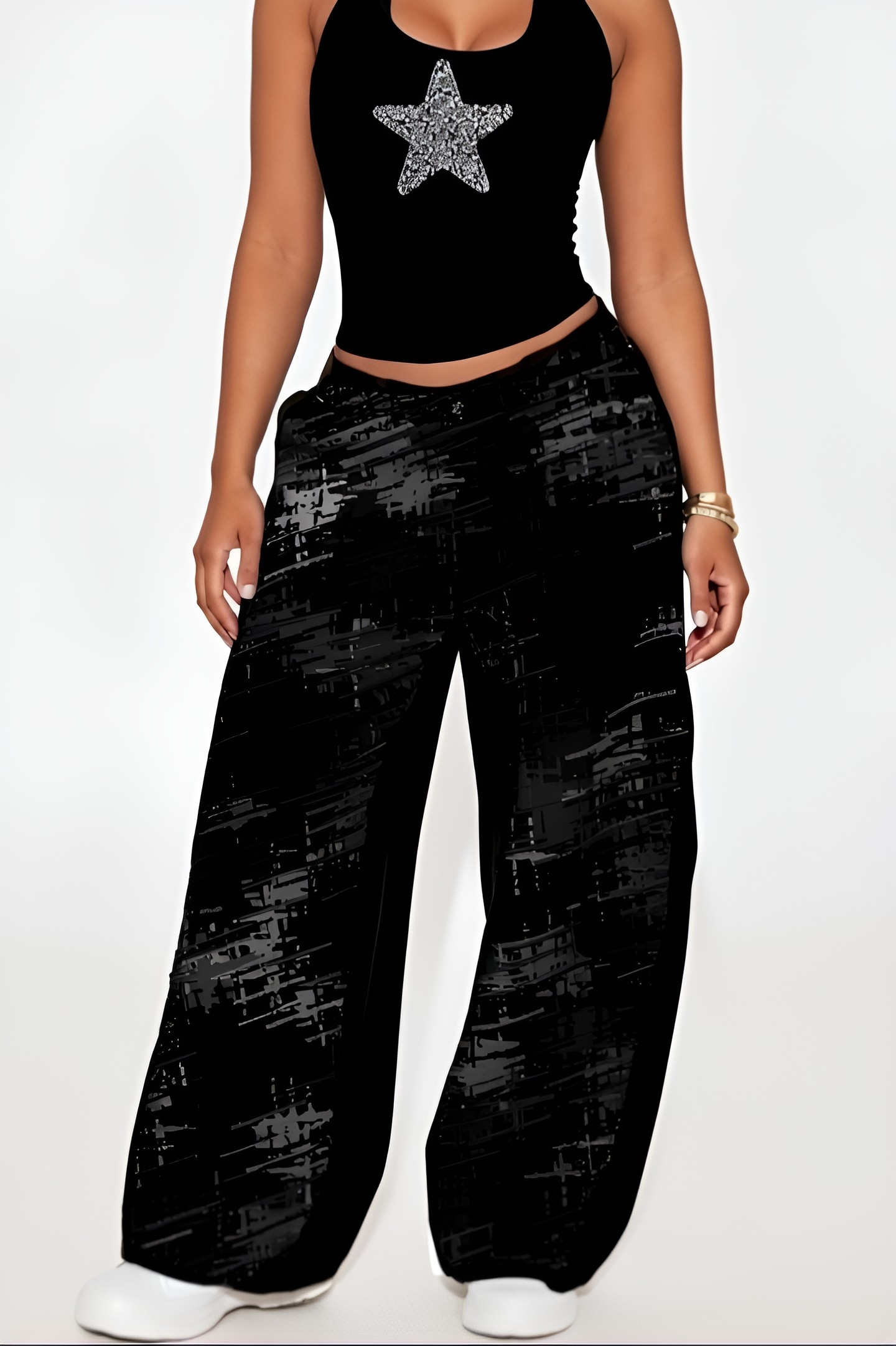 Zlamba Print Cargo Pant (pixel Grids)