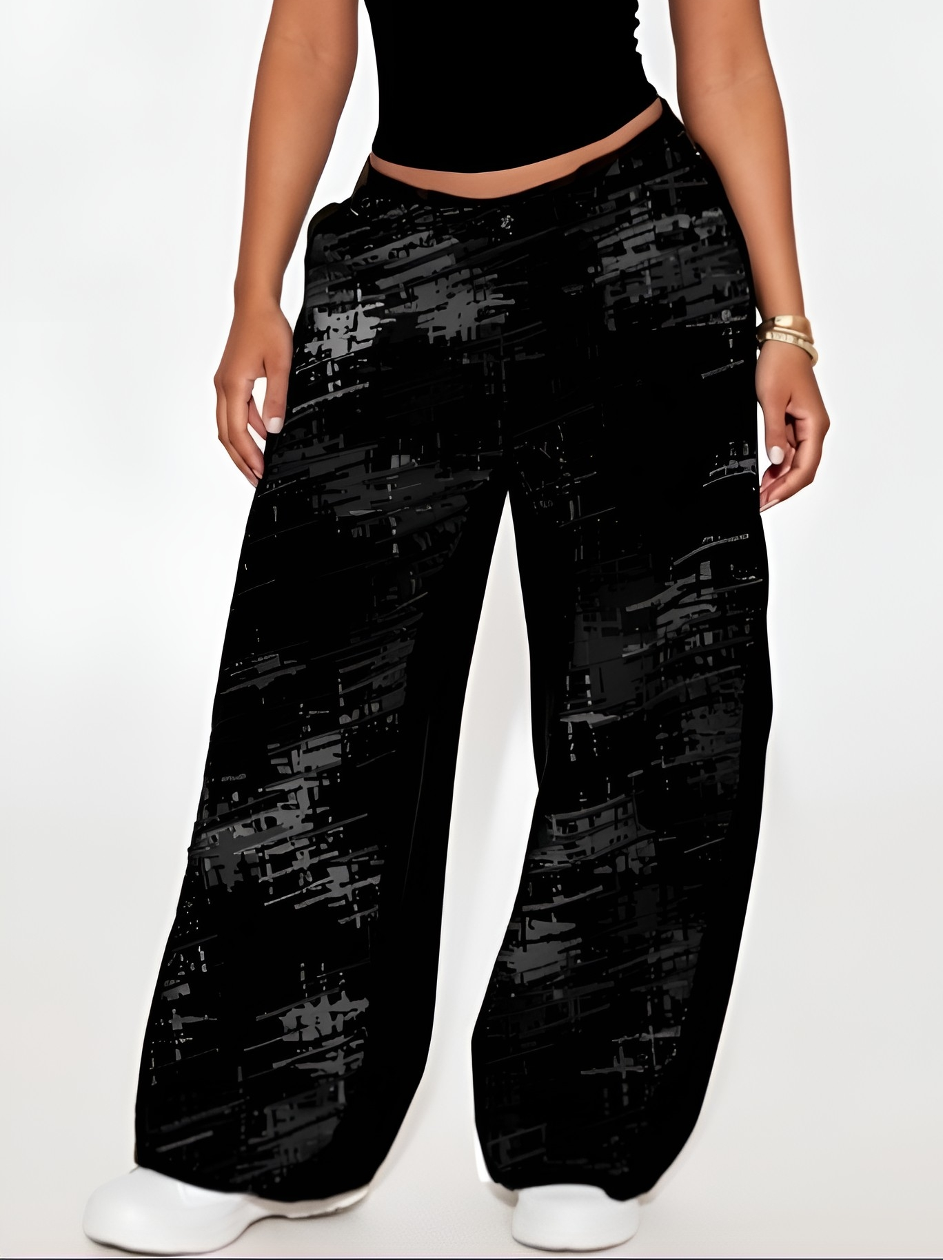 Zlamba Print Cargo Pant (pixel Grids)