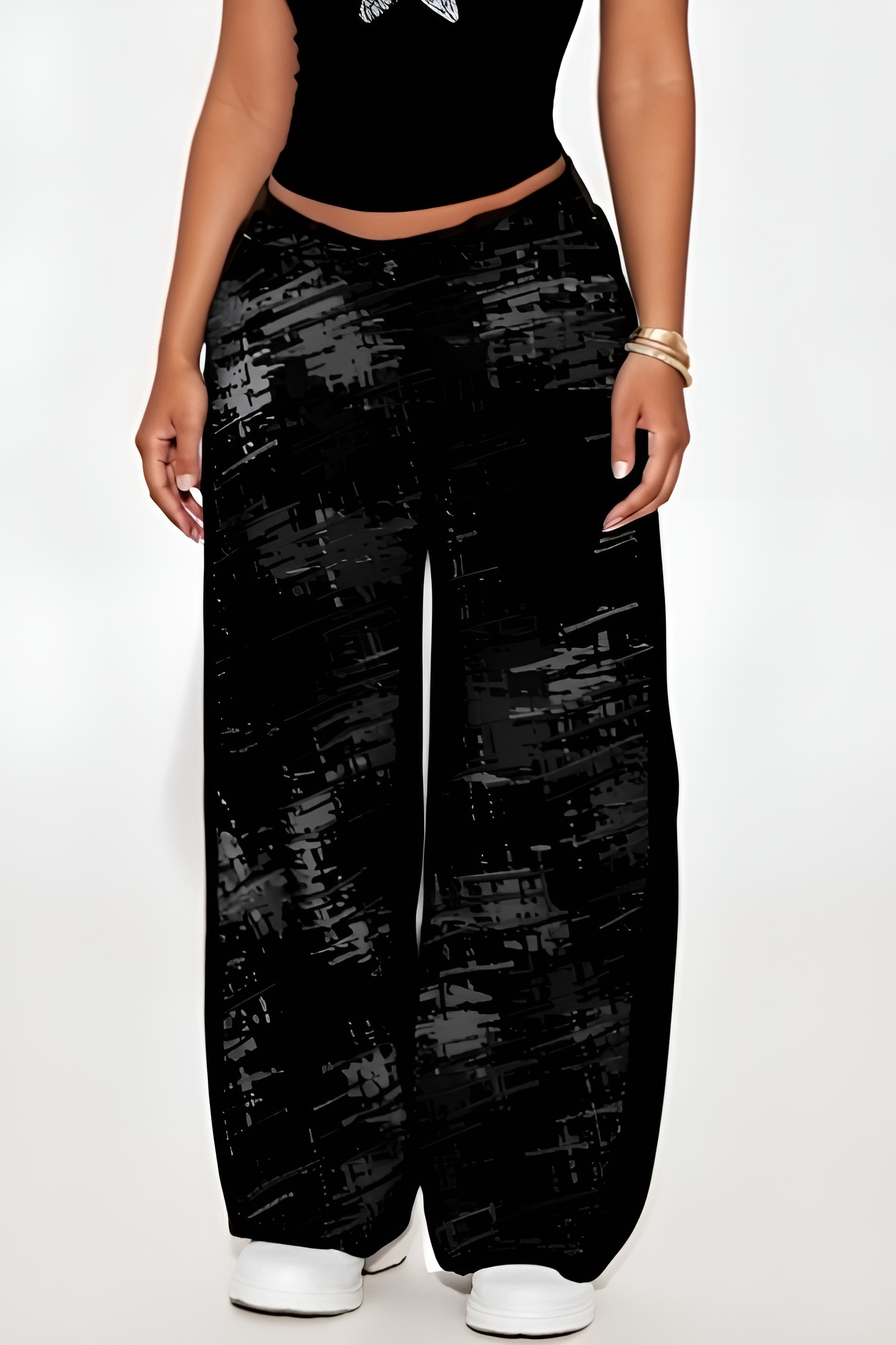 Zlamba Print Cargo Pant (pixel Grids)