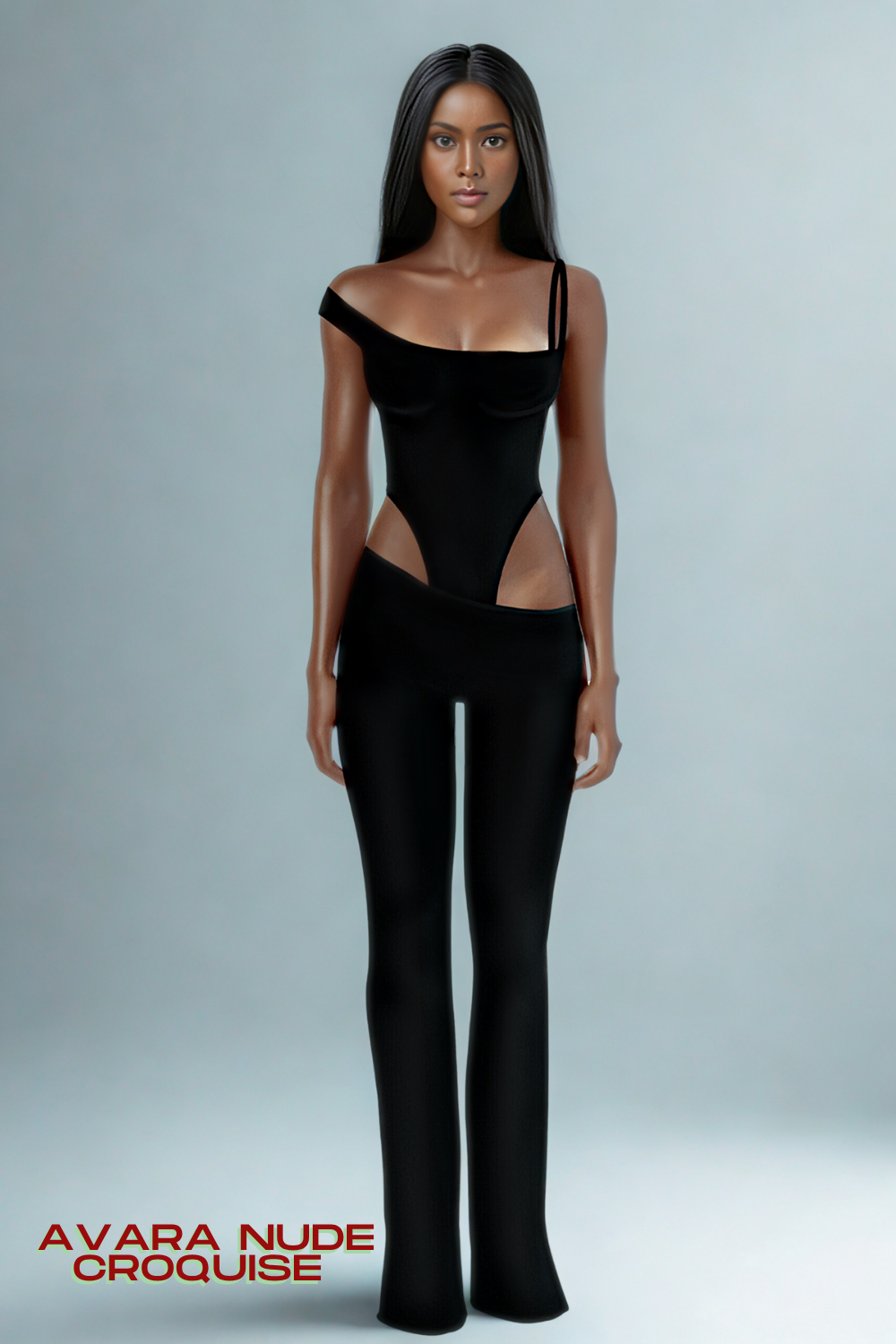 Avara 3D Nude Fashion Croquise