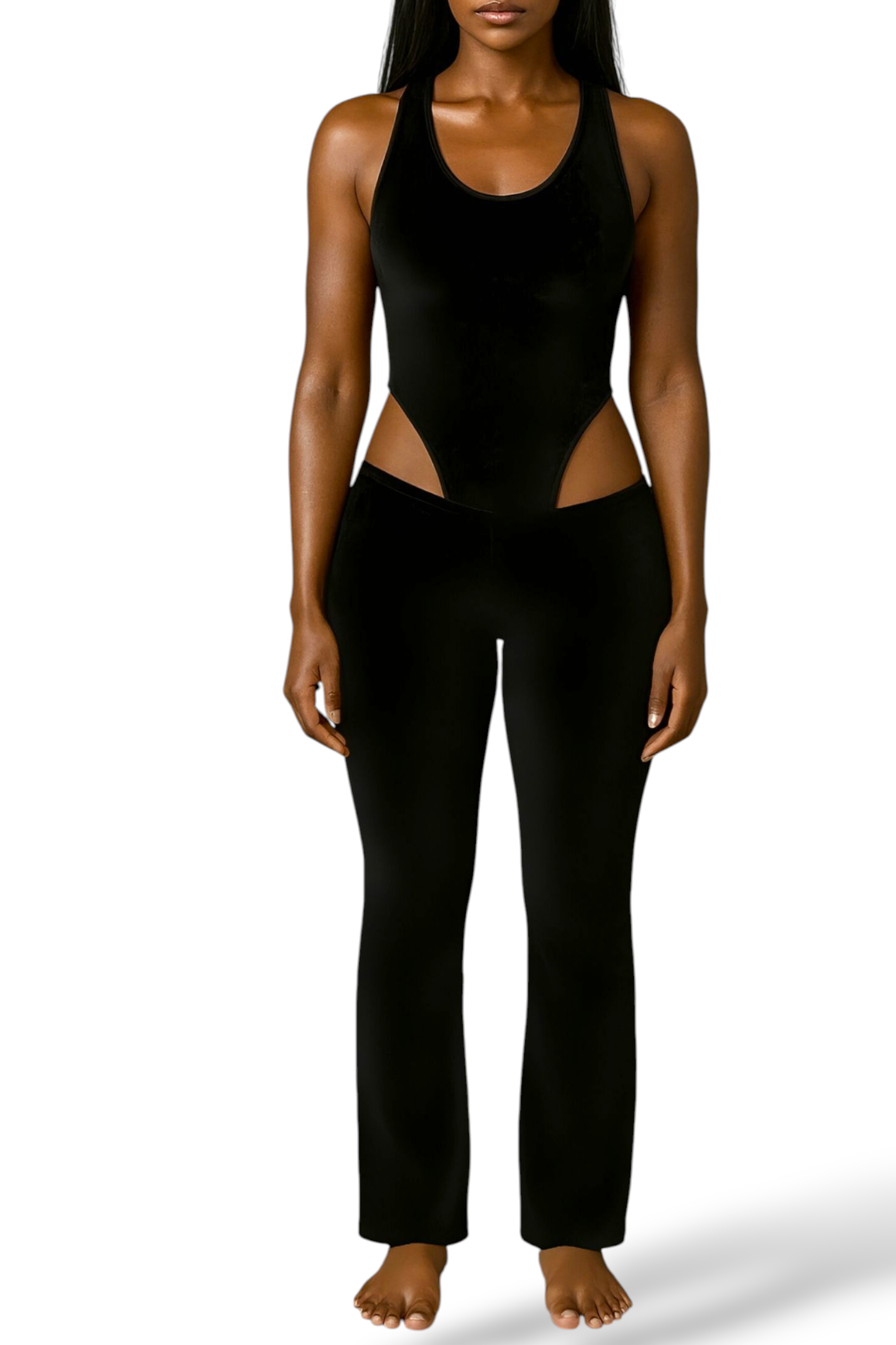 Fonté high waisted jumpsuit