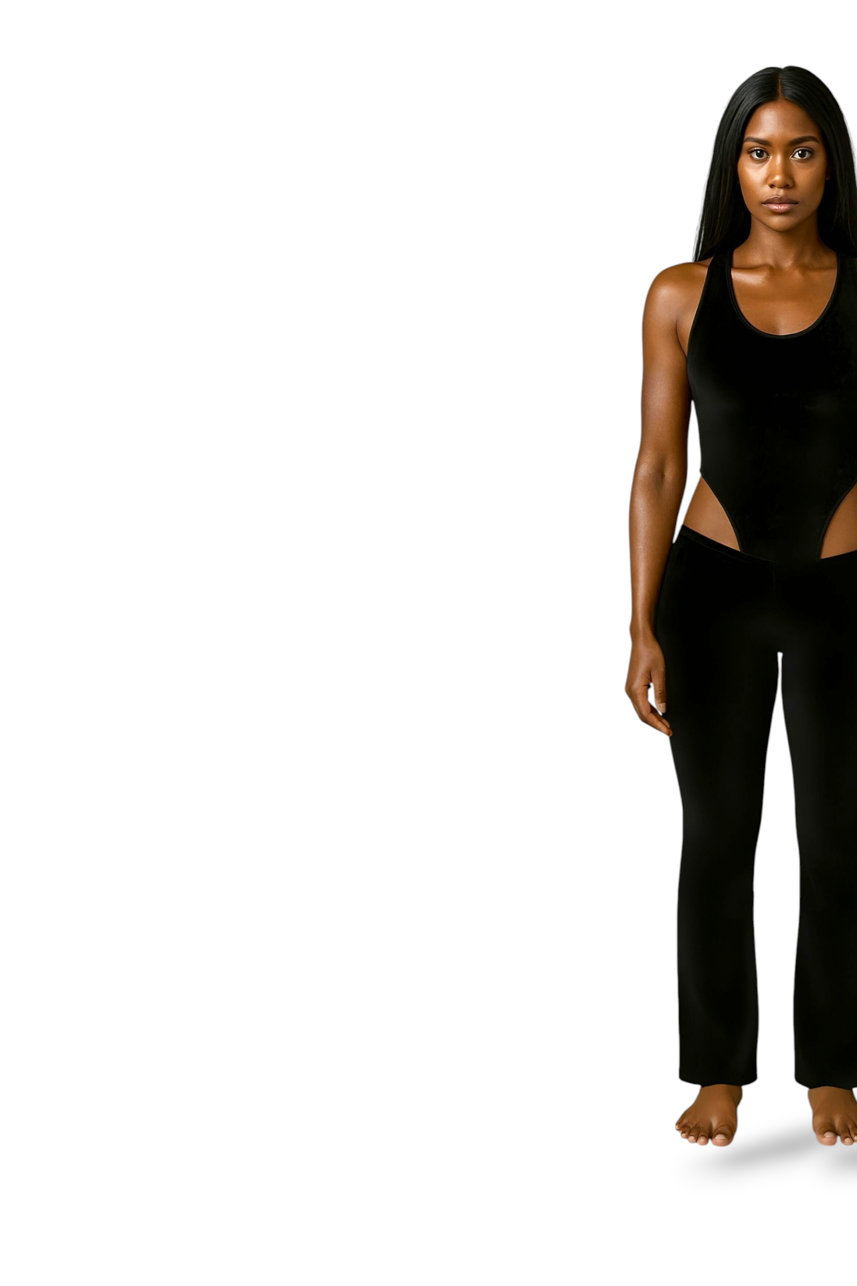 Fonté high waisted jumpsuit
