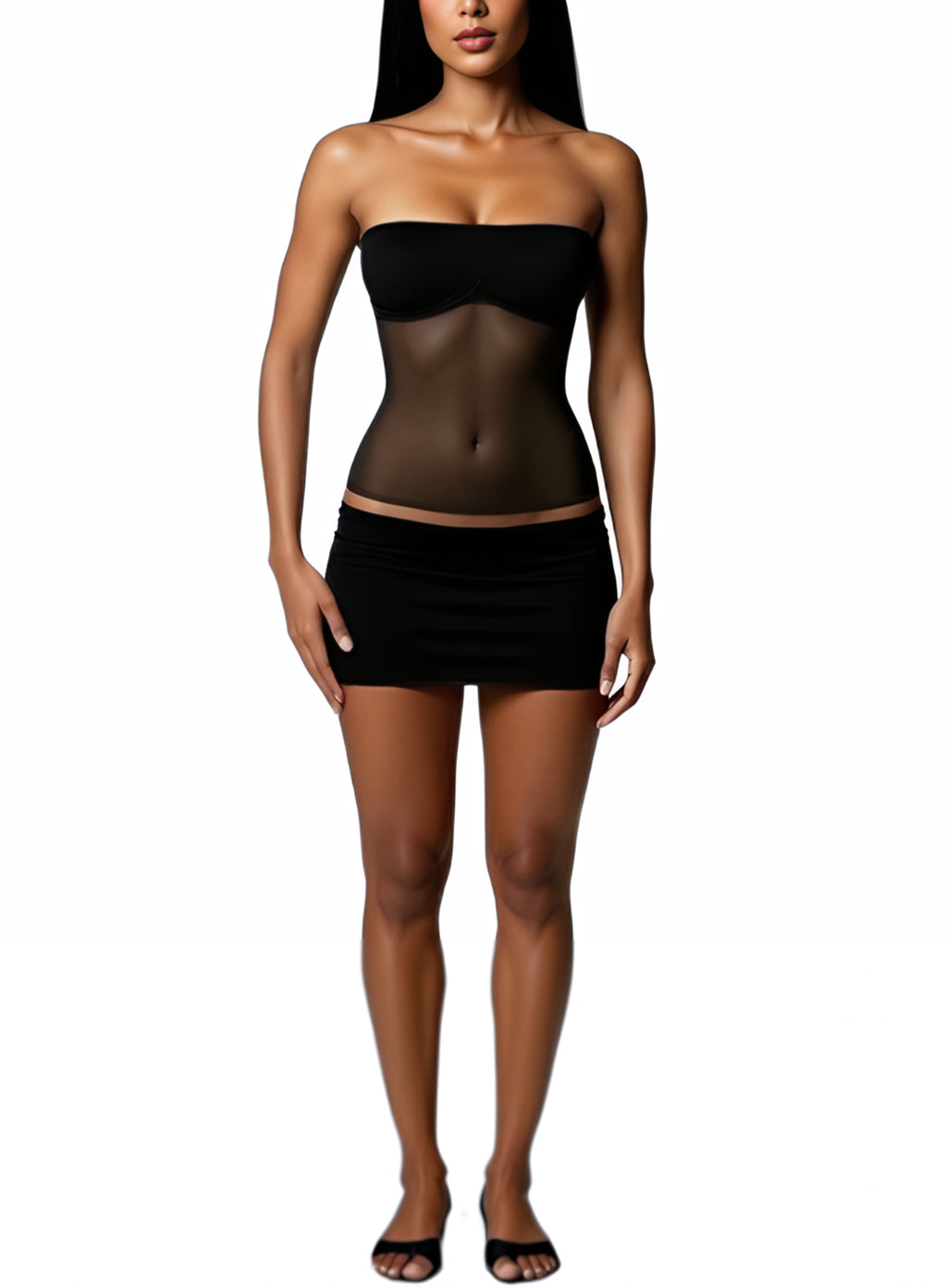 Silé micro mini skirt