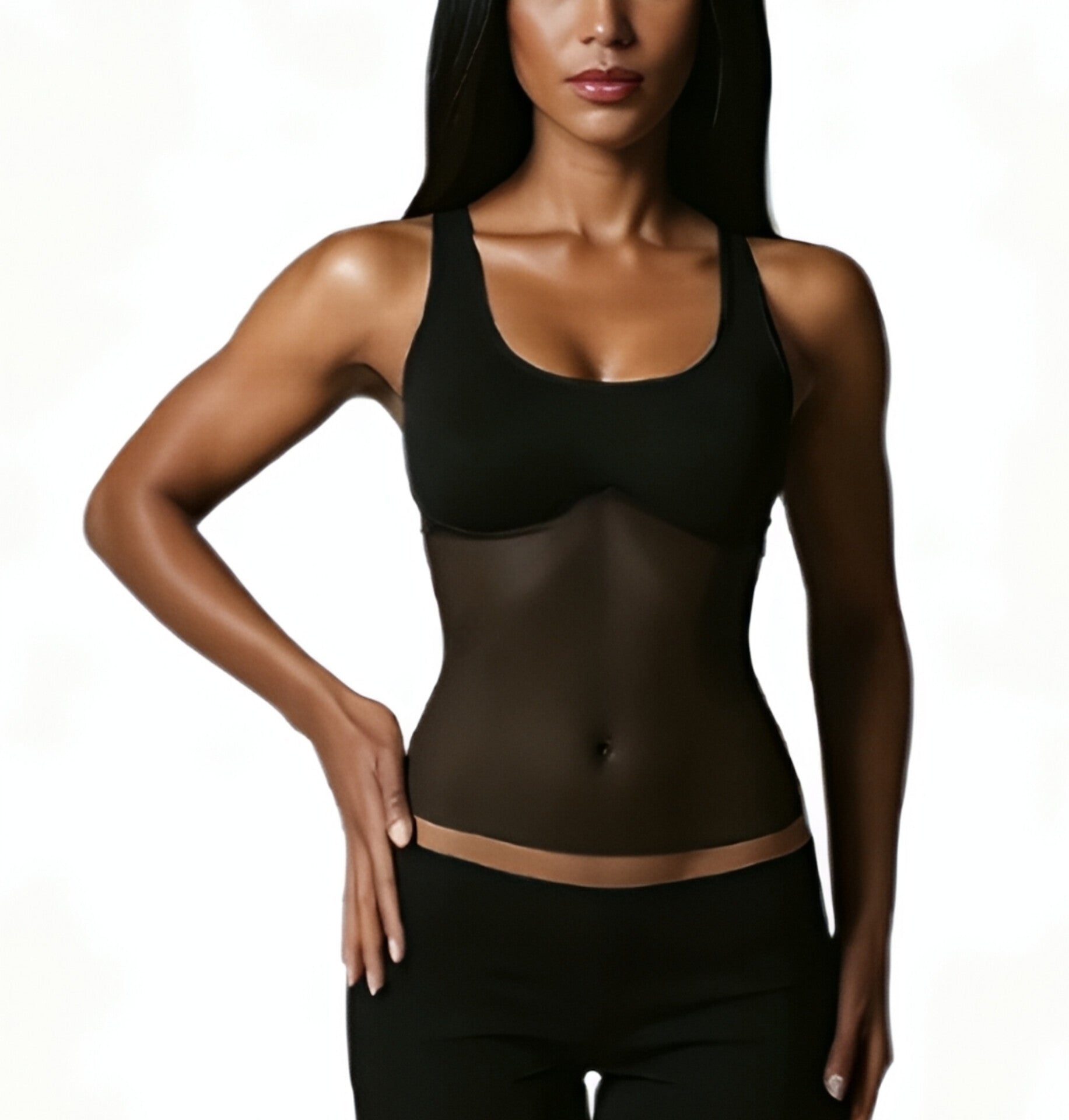 Moniqué Sheer Belly Top