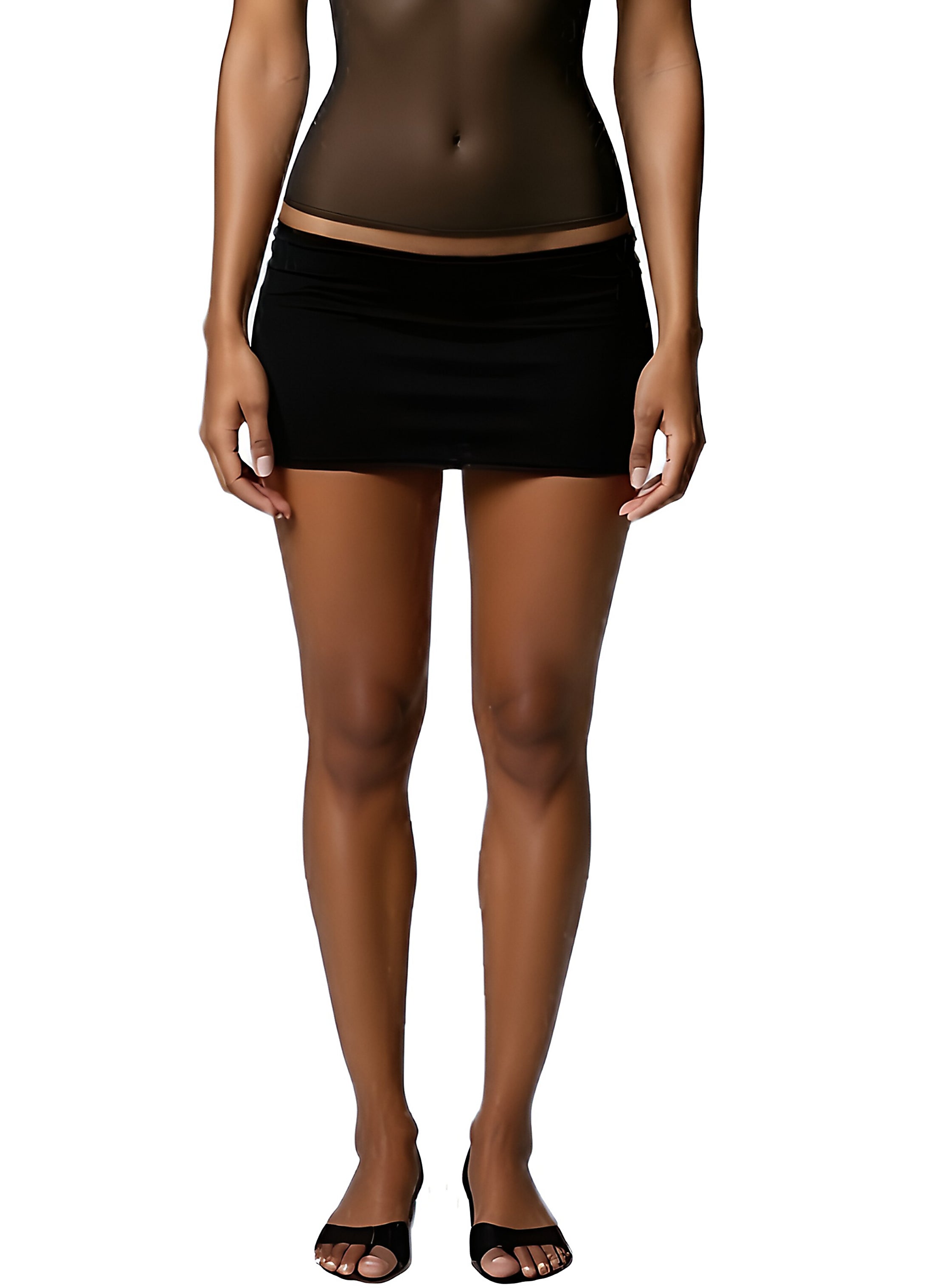 Silé micro mini skirt